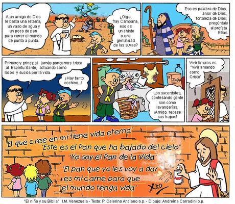 EVANGELIO DOMINICAL EN CÓMIC: 12 de Agosto del 2012