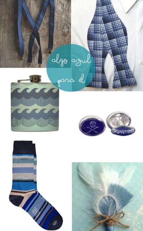 Something blue for the groom