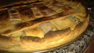 Tarta de pera y coco  y  sorteo