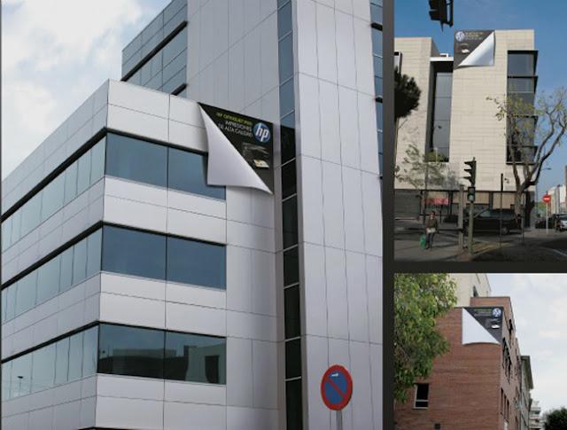 20 anuncios creativos a lo grande en edificios