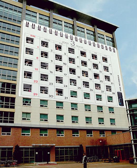 20 anuncios creativos a lo grande en edificios