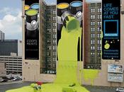 anuncios creativos grande edificios