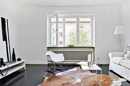 sillas eames decoración muebles de diseño decoración mecedora blanca eames decoración lámparas de diseño fotos pisos suecos estilo nórdico diseño de interiores decorar casas decoración pisos pequeños decoración escandinava decoración en blanco y negro decoración de interiores deco blog cocinas negras cocinas modernas cocinas en blanco y negro blog interiores blog decoración sueca blog decoración nórdica blog de interiorismo 