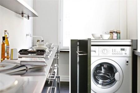 sillas eames decoración muebles de diseño decoración mecedora blanca eames decoración lámparas de diseño fotos pisos suecos estilo nórdico diseño de interiores decorar casas decoración pisos pequeños decoración escandinava decoración en blanco y negro decoración de interiores deco blog cocinas negras cocinas modernas cocinas en blanco y negro blog interiores blog decoración sueca blog decoración nórdica blog de interiorismo 