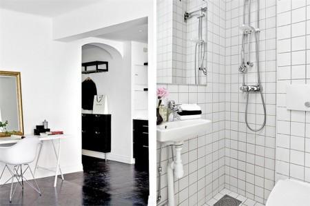 sillas eames decoración muebles de diseño decoración mecedora blanca eames decoración lámparas de diseño fotos pisos suecos estilo nórdico diseño de interiores decorar casas decoración pisos pequeños decoración escandinava decoración en blanco y negro decoración de interiores deco blog cocinas negras cocinas modernas cocinas en blanco y negro blog interiores blog decoración sueca blog decoración nórdica blog de interiorismo 