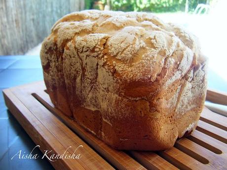 PAN DE AVENA. COMENZANDO A TRABAJAR CON NUESTRA PANIFICADORA.