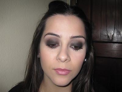 Maquillaje: Ahumado negro