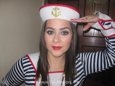 Maquillaje: Disfraz de marinera para Carnaval - Paperblog
