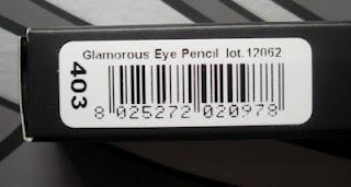 KIKO: lápiz GLAMOURUS EYE PENCIL Nº 403