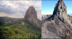 Lágrimas de fuego, una pequeña se quema