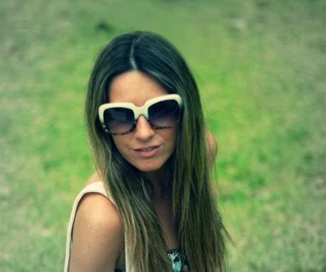 Fashion blog Mexico / Blog de moda Mexico: summer outfit with ombre shorts by Mónica Sors