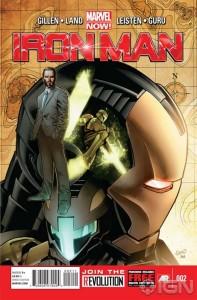 Revelada la portada de Iron Man Nº 2 de Marvel NOW!