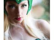 poco cosplay femenino basado Marvel