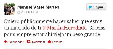 Noricia - Vakeró desde New York le dice a Martha Heredia que la Ama