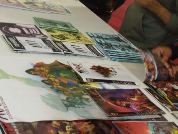 Fotos de la feria de fanzines en la Fil 2011