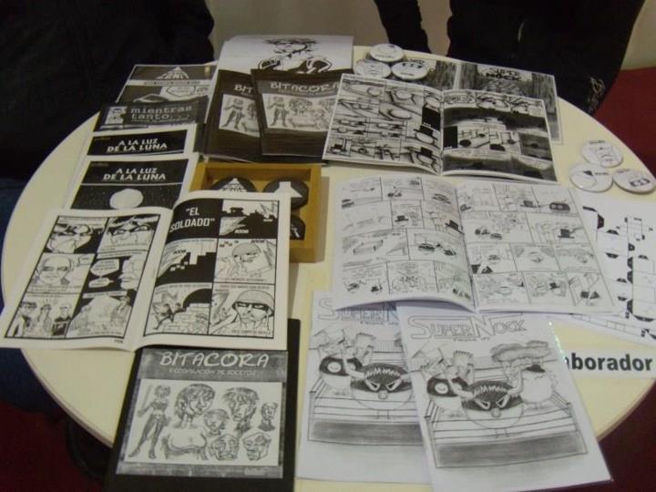 Fotos de la feria de fanzines en la Fil 2011