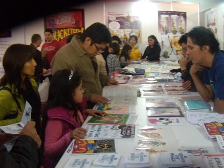Fotos de la feria de fanzines en la Fil 2011