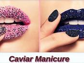 Nails art: Uñas efecto caviar