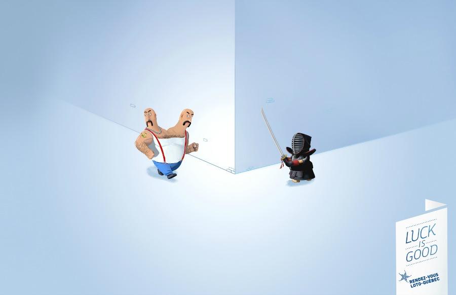La suerte te espera a la vuelta de la esquina, campaña de Loto-Quebec
