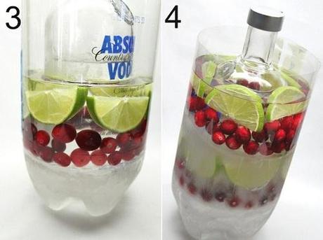 DIY tutorial hielo fiestas decoracion creativa frutas