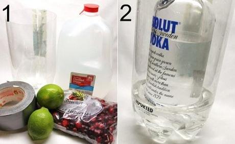 DIY tutorial hielo botella reciclada bebidas frescas