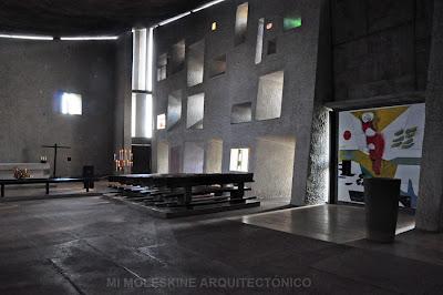 LE CORBUSIER: CAPILLA DE NOTRE DAME DU HAUT, RONCHAMP (II)