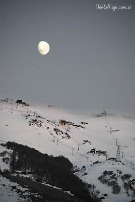 Amanecer en el Cerro Catedral, en Bariloche