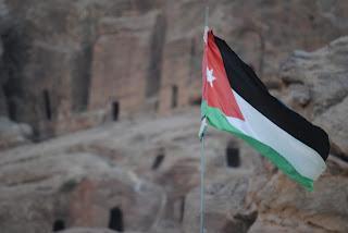 Bandera de Jordania, Petra