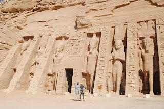 Templo en honor a la esposa de Ramsés II, Abu Simbel, Egipto
