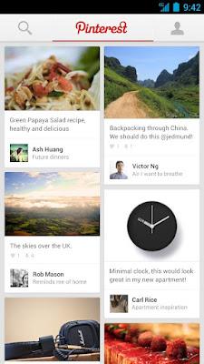Pinterest llega por fin a Android, ya disponible para descarga en Google Play