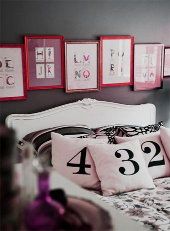 Una forma diferente de decorar con cuadros