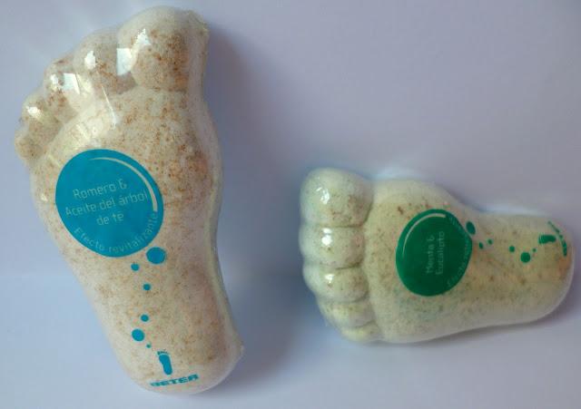 Tabletas efervescentes de pies de Beter