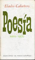 ¿Quién lee hoy al poeta Eladio Cabañero?