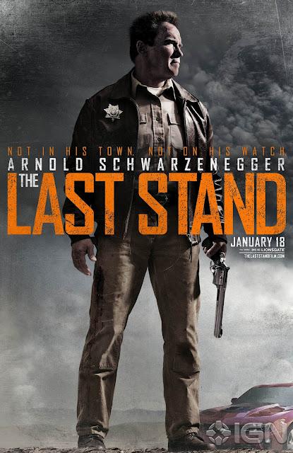 Schwarzenegger en el póster de 'The Last Stand'