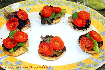 Infernales mini-hamburguesas de pavo con guacamole