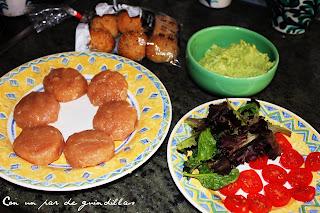 Infernales mini-hamburguesas de pavo con guacamole