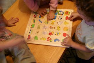 Repasando los nombres de verduras y animales