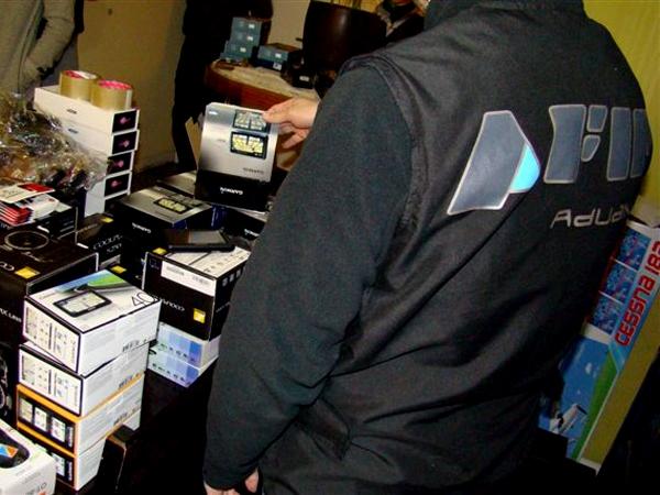 La AFIP secuestró productos electrónicos vendidos en forma ilegal a través de internet