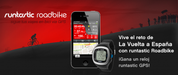Runtastic anuncia concurso por la Vuelta a España: Vive el reto de la Vuelta entrenando con runtastic Roadbike