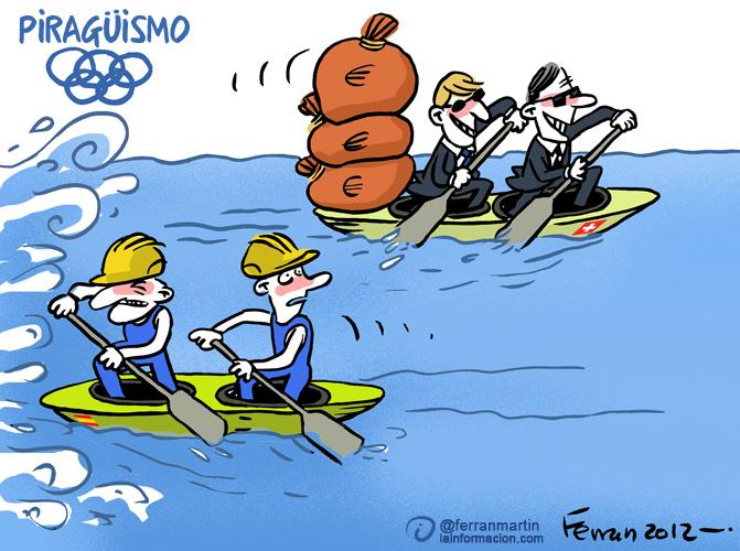 ¡Las olimpiadas continúan en España!