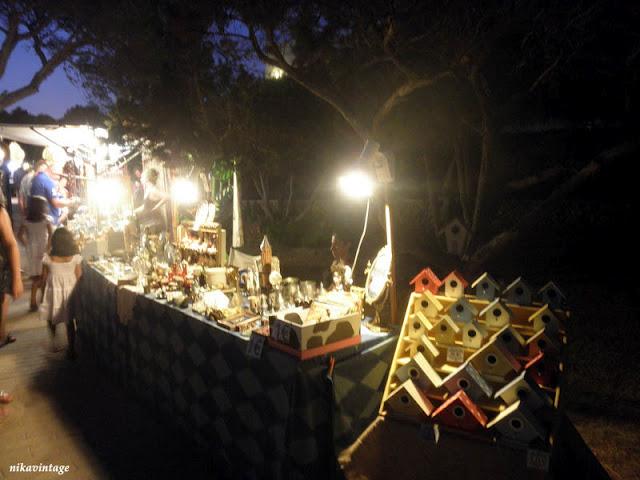 Mercado de noche en Santo Tomás