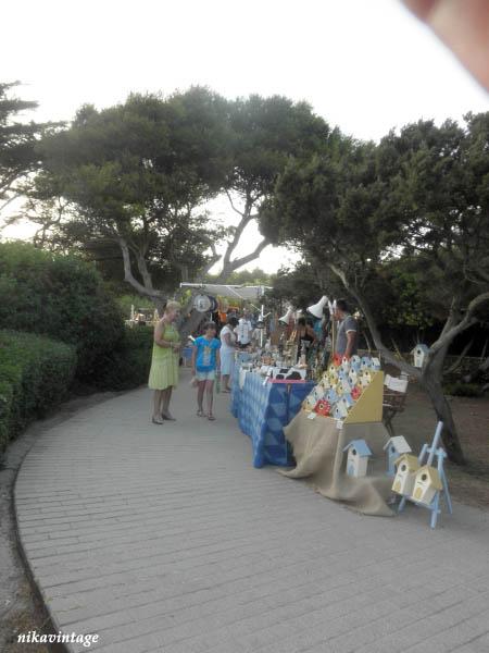 Mercado de noche en Santo Tomás