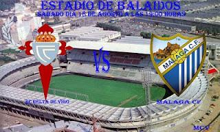 CELTA DE VIGO  vs  MALAGA CF