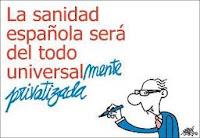 Derogación de los decretos que limitan el derecho a la salud, porque ningún ser humano es ilegal y porque la sanidad debe ser universal.