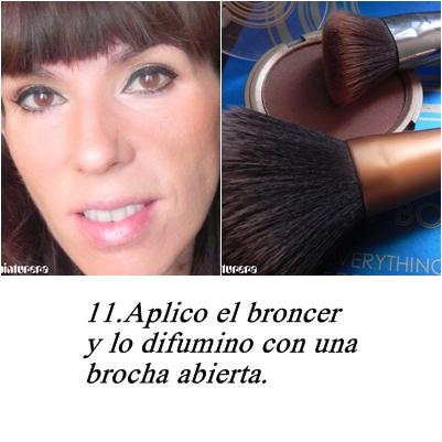 Paso a paso: look bronceado y felino