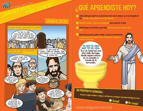 EVANGELIO DOMINICAL EN CÓMIC: 19 de Agosto del 2012