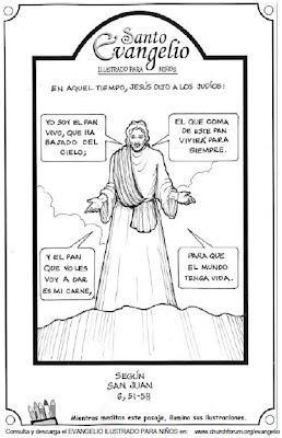 EVANGELIO DOMINICAL EN CÓMIC: 19 de Agosto del 2012