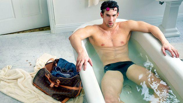 Quiero un Michael Phelps en mi bañera