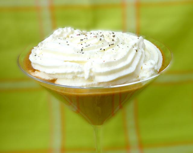 Capuccino de Lentejas y Mascarpone. CRAVII... Lentejas.