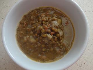 Capuccino de Lentejas y Mascarpone. CRAVII... Lentejas.